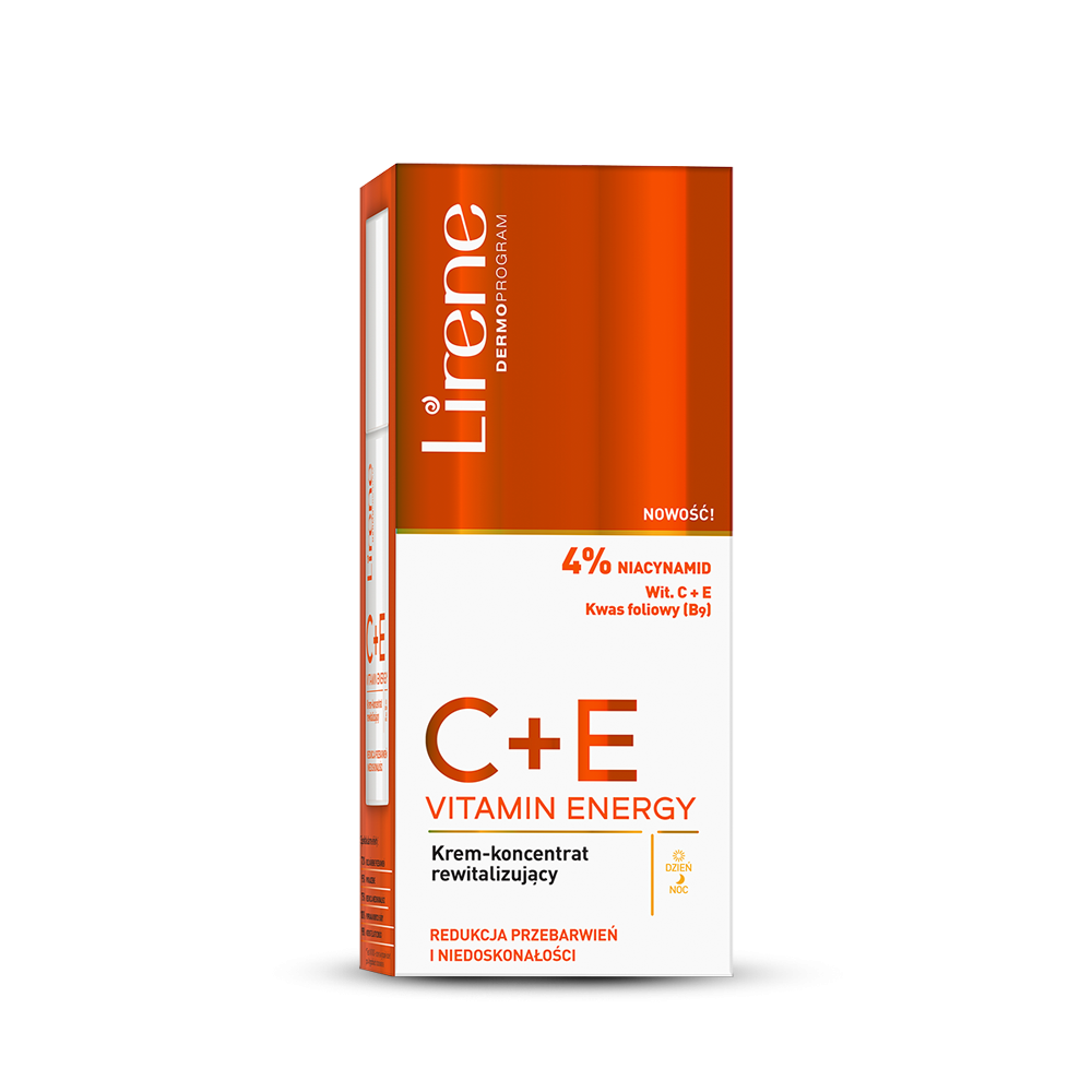 Lirene C+E VITAMIN ENERGY Revitalizing cream concentrate 40 ml Lirene