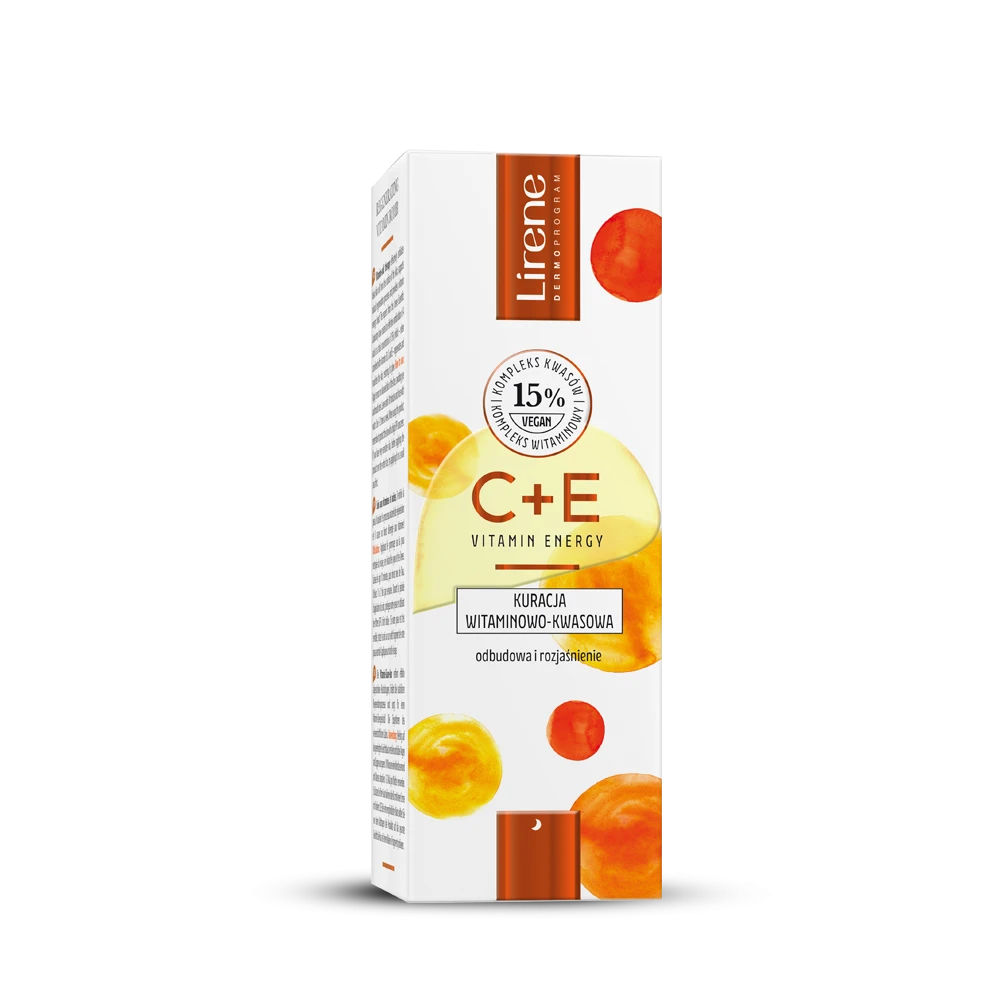 Lirene C + E VITAMIN ENERGY Kuracja witaminowokwasowa 30 ml Lirene
